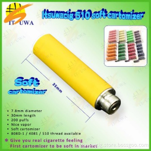 2013 new e cigarette 808 soft cartomizer&510 soft cartomizer arrived!!